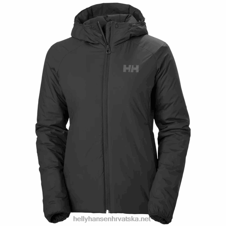 J0HV1466 ženski odin rastezljivi izolator s kapuljačom žene Helly-Hansen žad - Image 2
