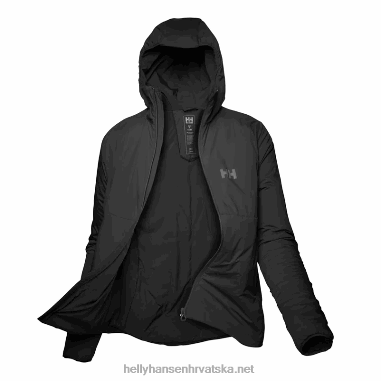J0HV1466 ženski odin rastezljivi izolator s kapuljačom žene Helly-Hansen žad - Image 1
