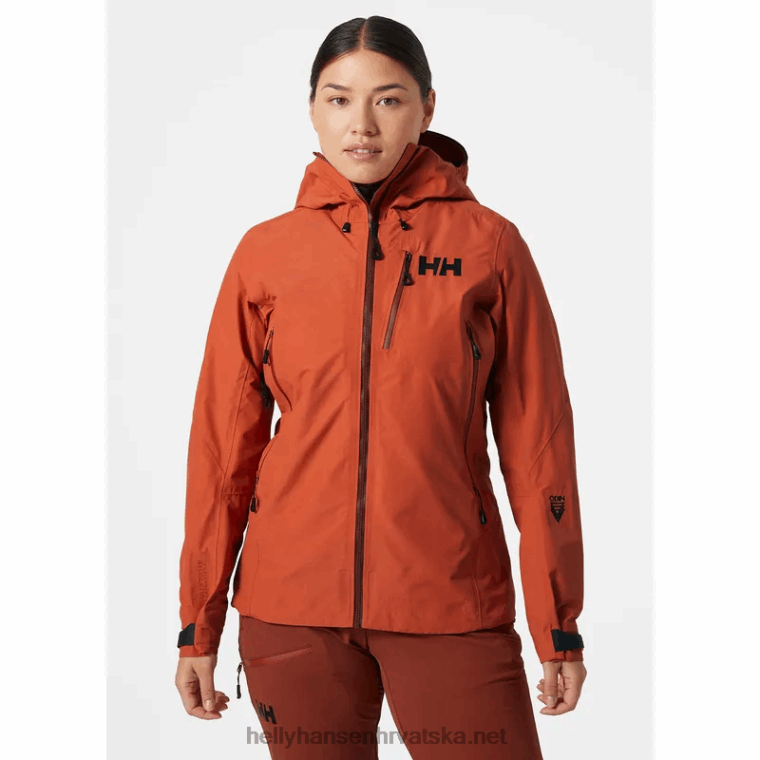 J0HV1471 ženska jakna od školjki odin 9 worlds 3.0 žene Helly-Hansen azurit - Image 2