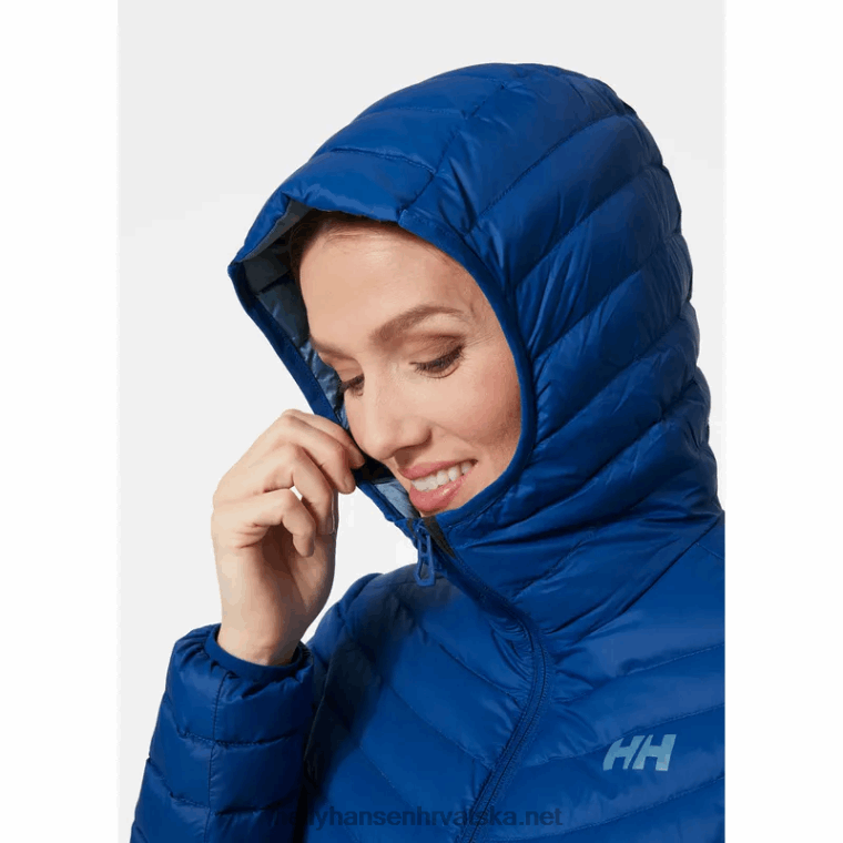 J0HV1476 ženska izolacijska jakna od verglasa s kapuljačom žene Helly-Hansen žad - Image 5
