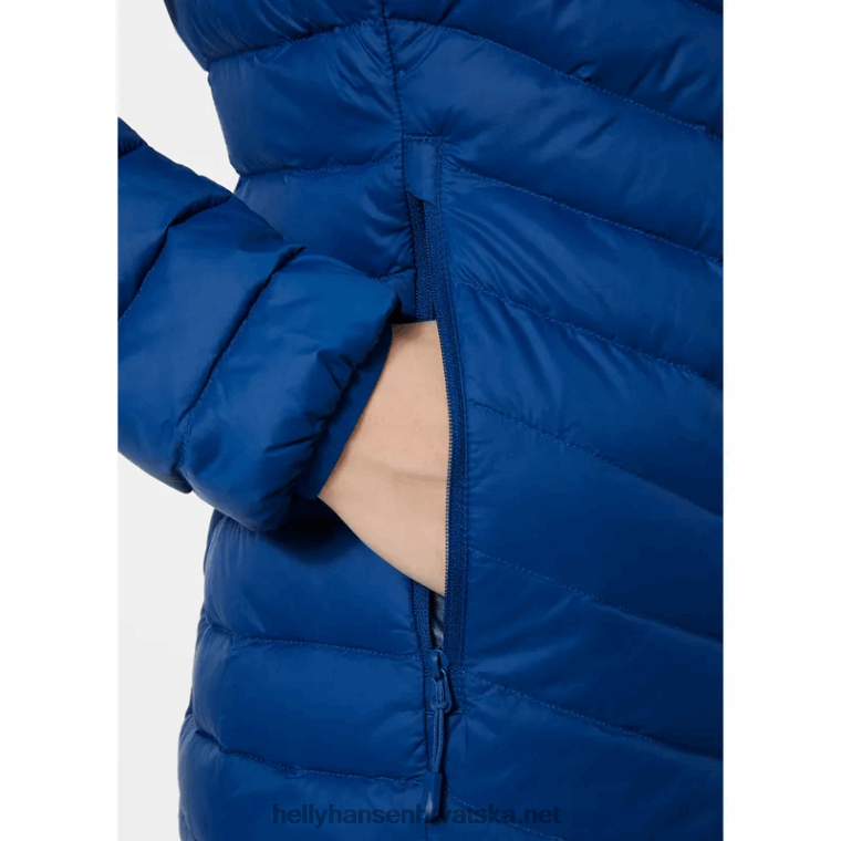 J0HV1476 ženska izolacijska jakna od verglasa s kapuljačom žene Helly-Hansen žad - Image 6