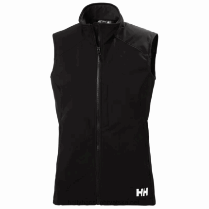 J0HV1478 ženski paramount softshell prsluk žene Helly-Hansen crno