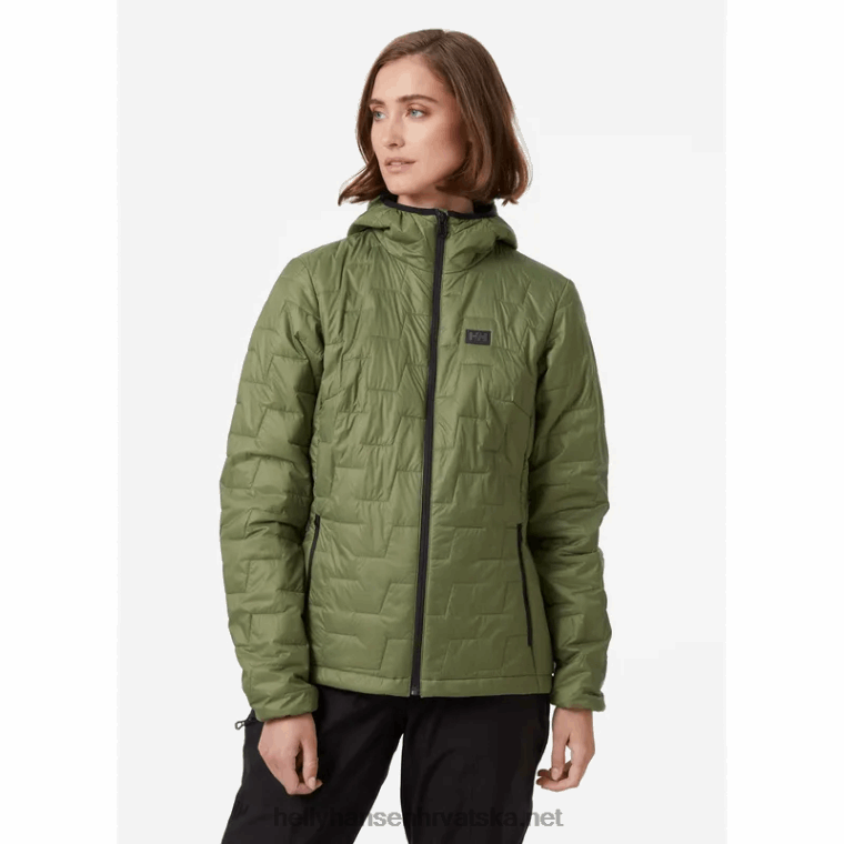 J0HV1484 ženska izolacijska jakna lifaloft s kapuljačom žene Helly-Hansen snijeg - Image 2
