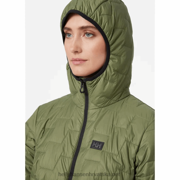 J0HV1484 ženska izolacijska jakna lifaloft s kapuljačom žene Helly-Hansen snijeg - Image 5