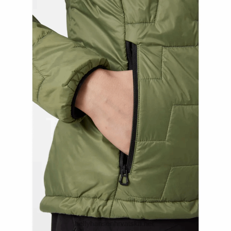 J0HV1484 ženska izolacijska jakna lifaloft s kapuljačom žene Helly-Hansen snijeg - Image 6