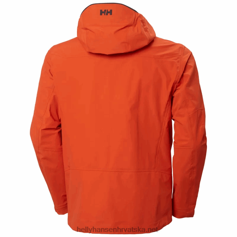J0HV149 muška odin 9 svjetova 3.0 školjkasta jakna muškarci Helly-Hansen patrolni oran - Image 4
