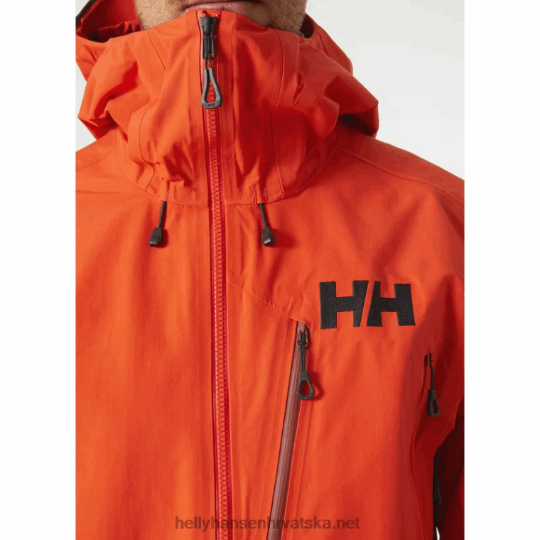 J0HV149 muška odin 9 svjetova 3.0 školjkasta jakna muškarci Helly-Hansen patrolni oran - Image 5