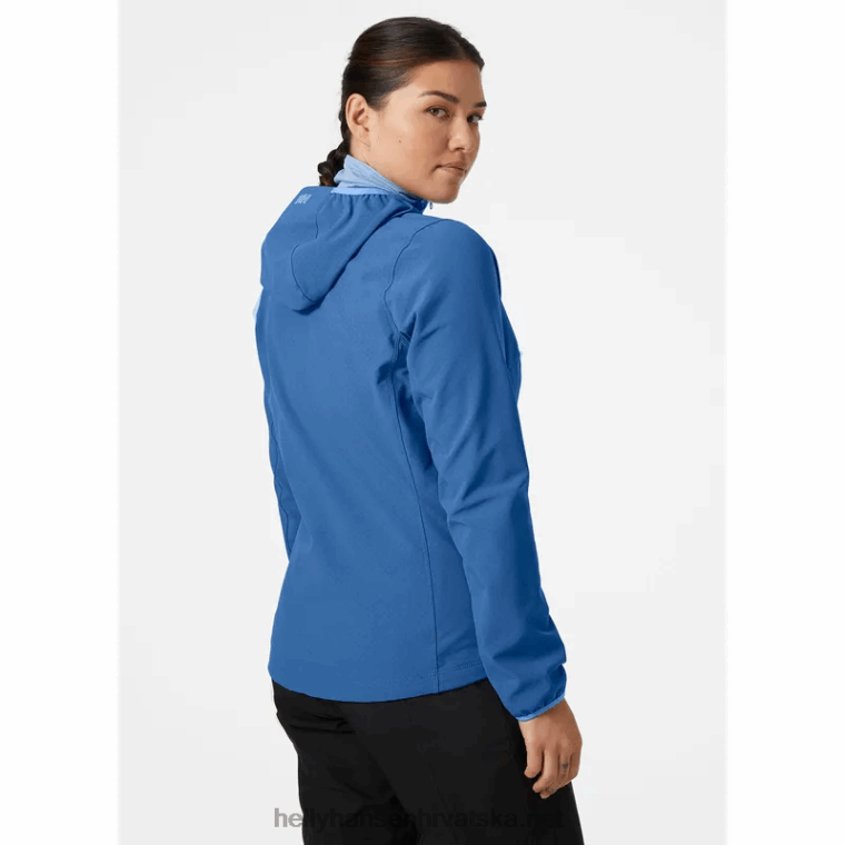 J0HV1507 ženska kaskadna štitasta jakna žene Helly-Hansen svijetli oran - Image 3