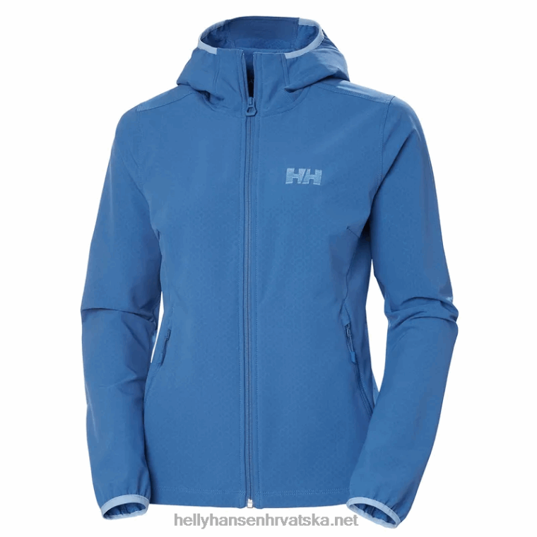 J0HV1507 ženska kaskadna štitasta jakna žene Helly-Hansen svijetli oran - Image 1