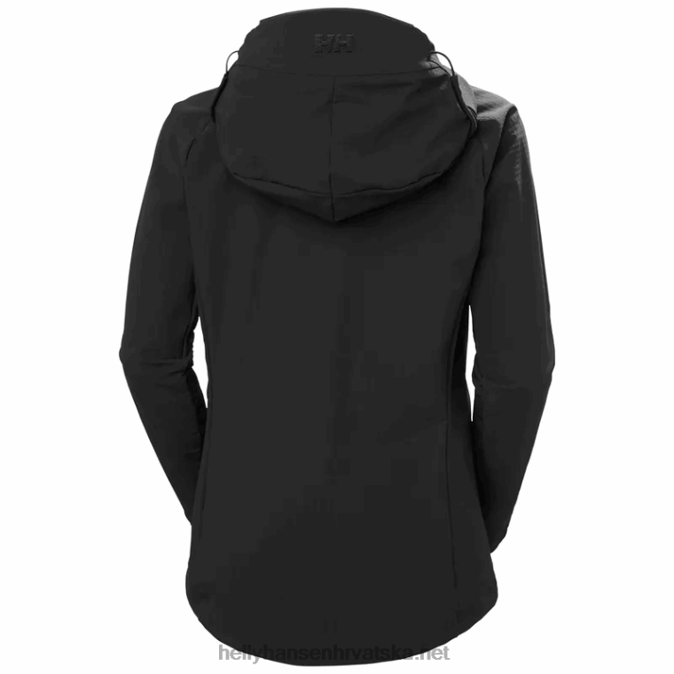 J0HV1512 ženska odin pro shield hibridna softshell jakna žene Helly-Hansen crno - Image 4