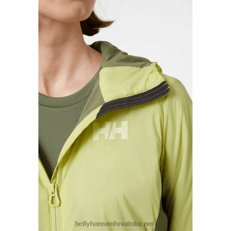 J0HV1513 ženska odin rastezljiva lagana izolacijska jakna s kapuljačom žene Helly-Hansen crno - Image 8