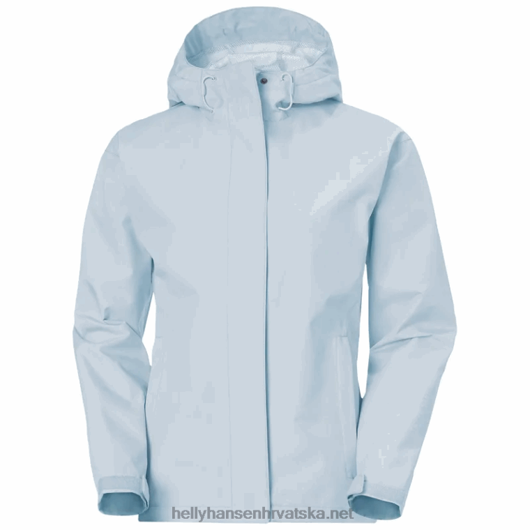 J0HV1520 ženska kišna jakna sedam j žene Helly-Hansen breskva jeka - Image 1