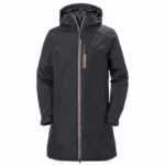 J0HV1552 ženska belfast duga zimska jakna žene Helly-Hansen crno