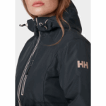 J0HV1552 ženska belfast duga zimska jakna žene Helly-Hansen crno - Image 21