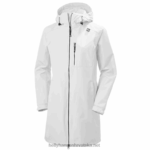 J0HV1562 ženska duga belfast jakna žene Helly-Hansen azurit