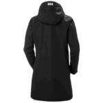 J0HV1563 ženska duga belfast jakna žene Helly-Hansen bijela - Image 2