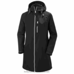 J0HV1563 ženska duga belfast jakna žene Helly-Hansen bijela