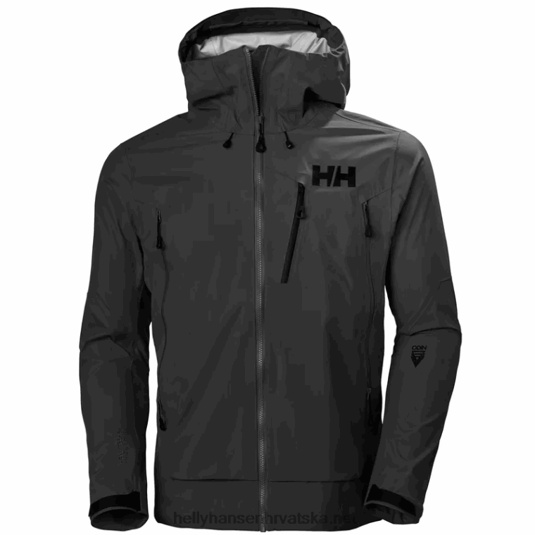 J0HV158 muška jakna odin 9 worlds 2.0 outdoor muškarci Helly-Hansen crno - Image 1