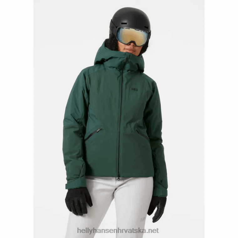 J0HV1634 ženska motionista infinity skijaška jakna žene Helly-Hansen mornarica nsf - Image 2