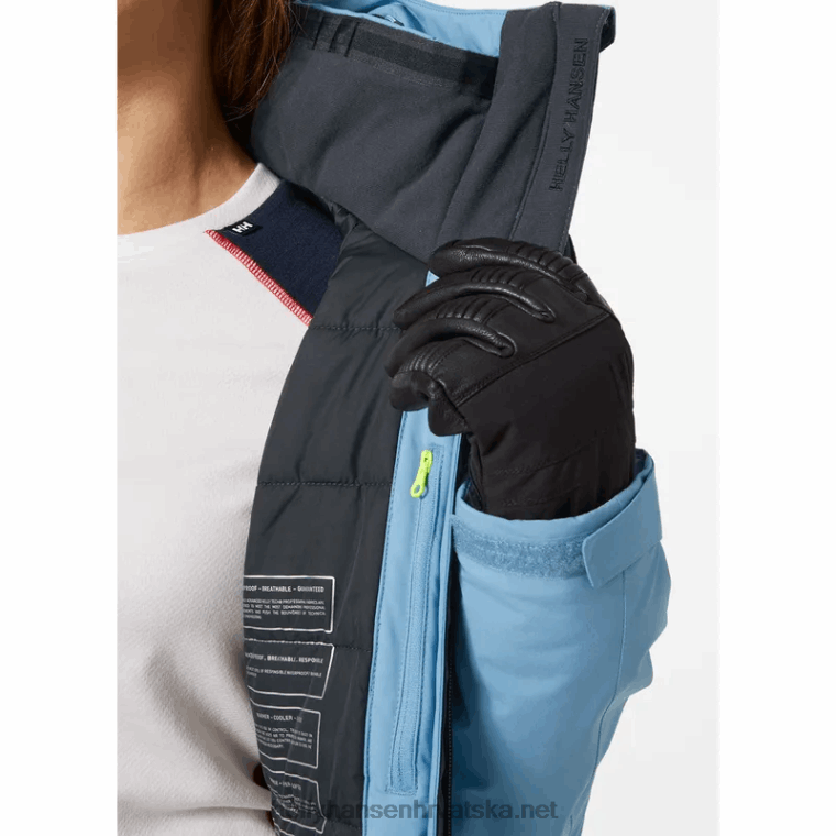 J0HV1635 ženska motionista infinity skijaška jakna žene Helly-Hansen najtamniji spr - Image 6
