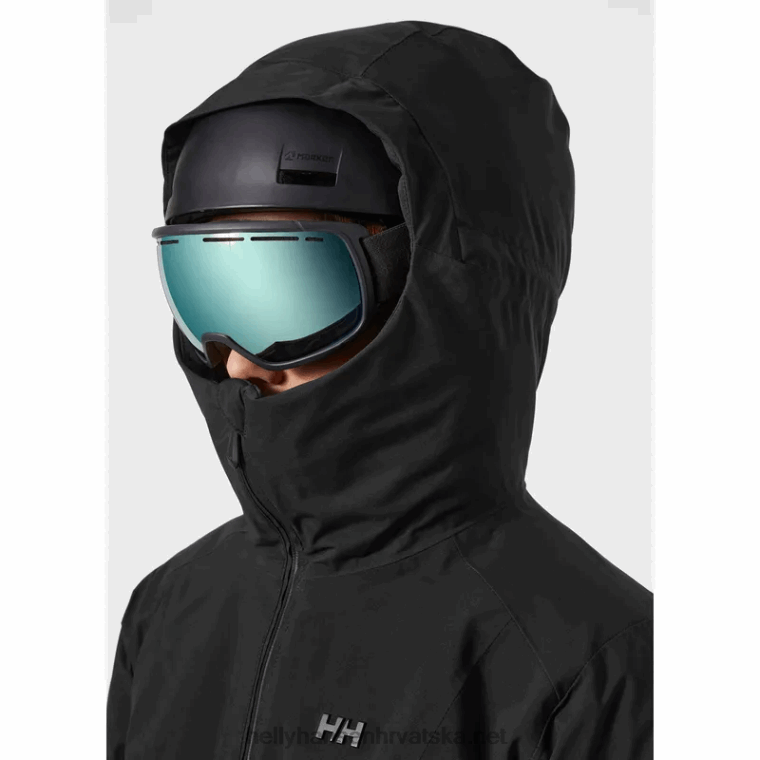 J0HV1636 ženska motionista infinity skijaška jakna žene Helly-Hansen modra magla - Image 5