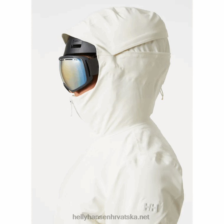 J0HV1641 ženski sv. moritz izolirana skijaška jakna žene Helly-Hansen modra magla - Image 5