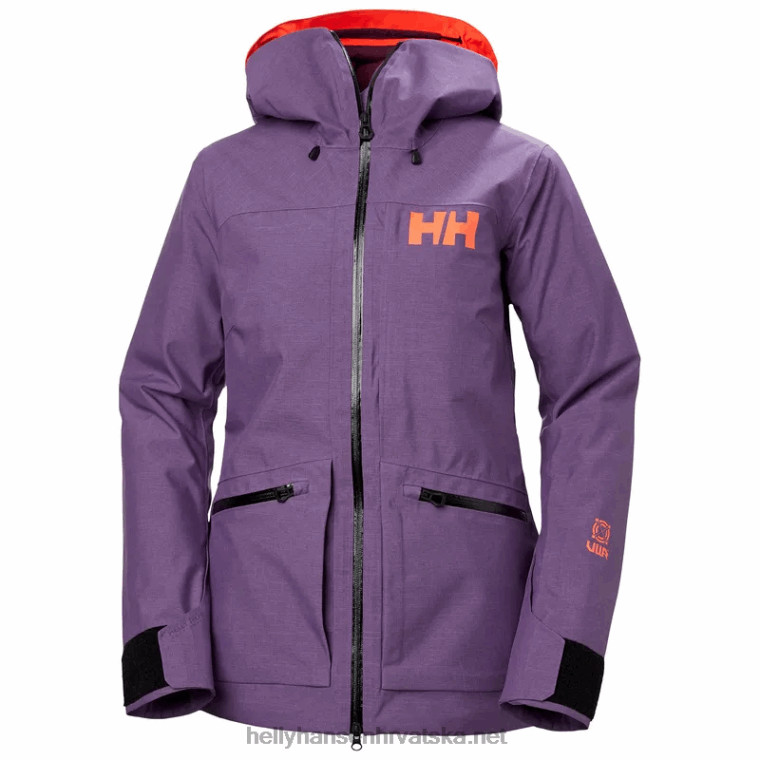 J0HV1651 ženska jakna za skijanje powderqueen 3.0 žene Helly-Hansen crno - Image 1