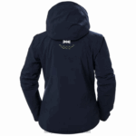 J0HV1658 ženska skijaška jakna alphelia lifaloft žene Helly-Hansen crno - Image 2