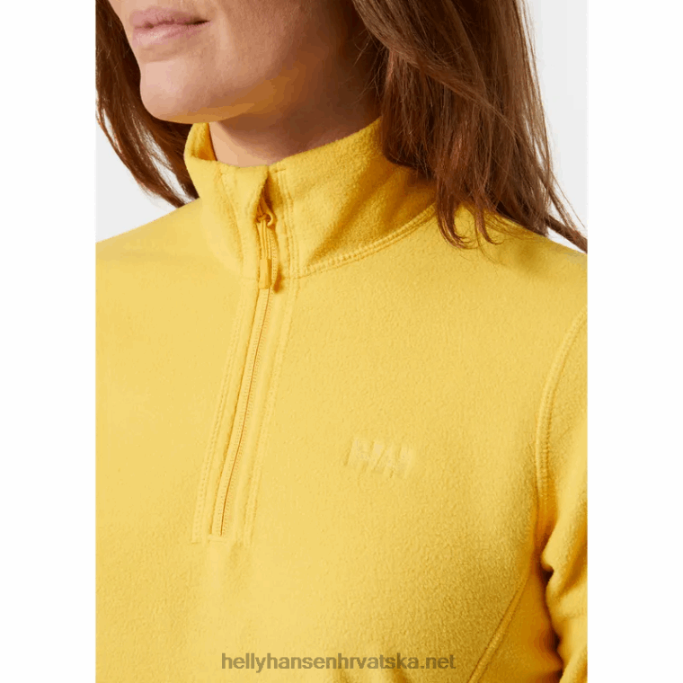 J0HV1674 ženska jakna od flisa s poluzatvaračem žene Helly-Hansen mornarica - Image 5