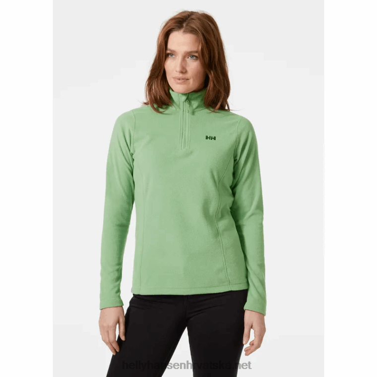 J0HV1678 ženska jakna od flisa s poluzatvaračem žene Helly-Hansen bijela - Image 2