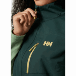 J0HV1691 ženska jakna od blok flisa žene Helly-Hansen terakota - Image 6