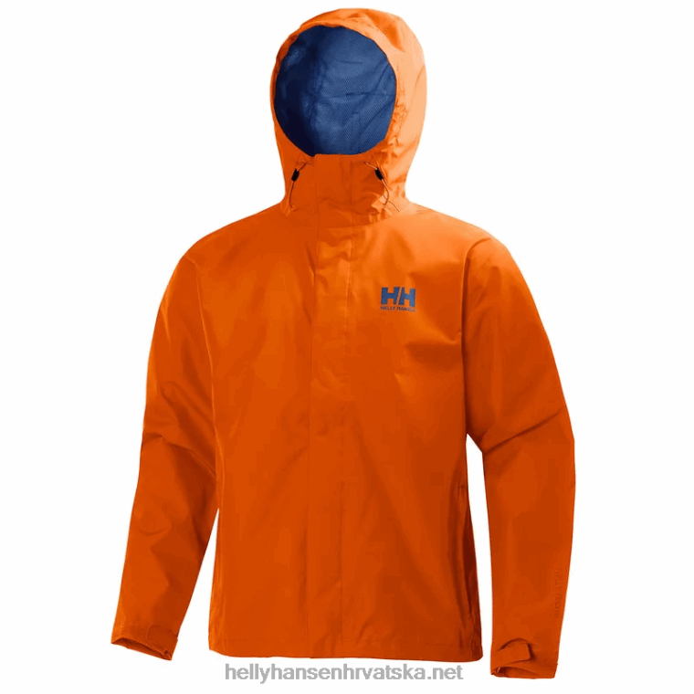 J0HV170 muška sedam j kišna jakna muškarci Helly-Hansen mornarica - Image 3