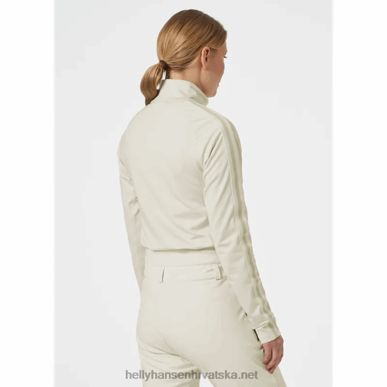 J0HV1711 ženski rub srednji sloj s polupatentnim zatvaračem žene Helly-Hansen mornarica - Image 3