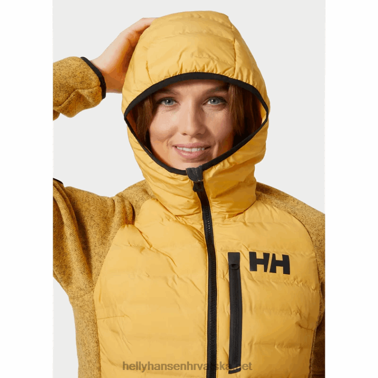 J0HV1728 ženska hibridna jakna za jedrenje s izolacijom za arktički ocean žene Helly-Hansen crno - Image 5
