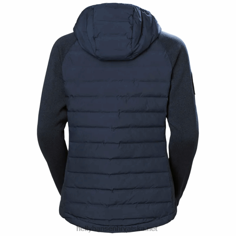 J0HV1730 ženska hibridna jakna za jedrenje s izolacijom za arktički ocean žene Helly-Hansen melo siva - Image 4