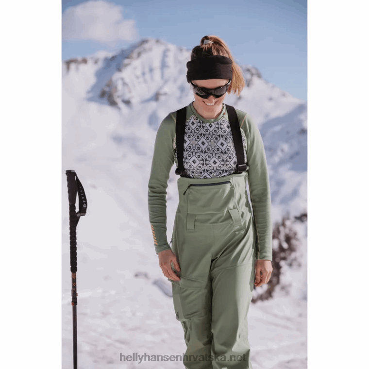 J0HV1746 ženske verglas hlače za backcountry skijanje žene Helly-Hansen ocean - Image 8