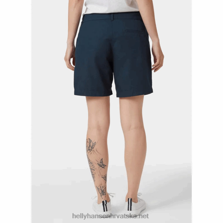 J0HV1800 ženske kratke chino hlače za klub žene Helly-Hansen mornarica - Image 3