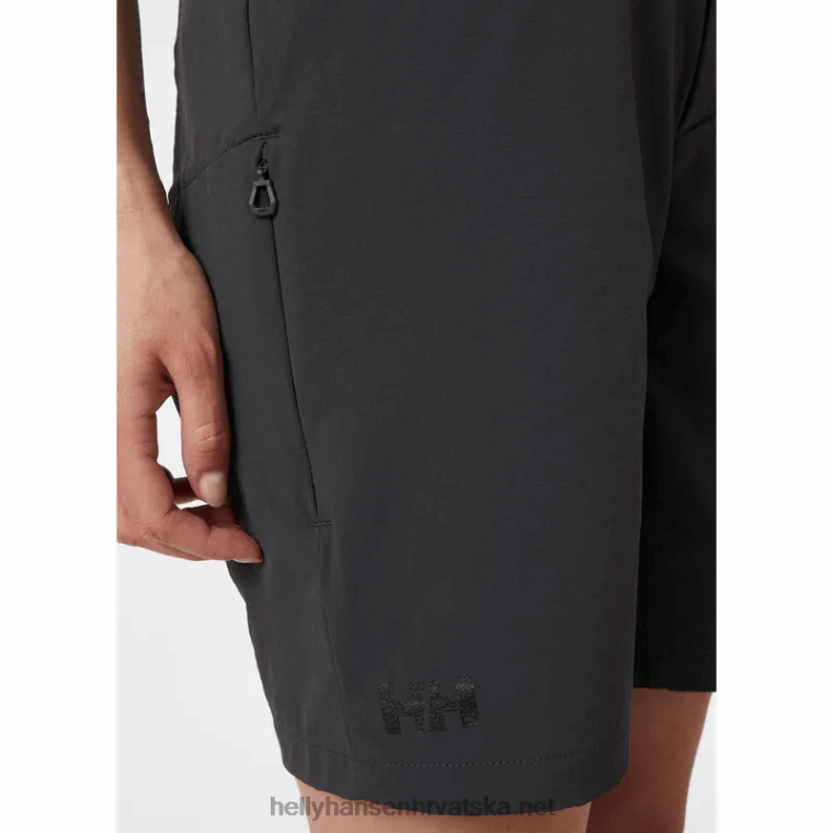 J0HV1803 ženske brona softshell kratke hlače žene Helly-Hansen duboki čelik - Image 5