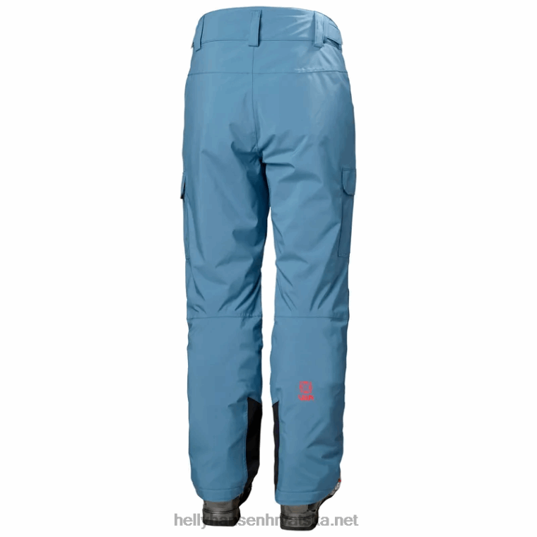J0HV1842 ženske switch cargo izolirane skijaške hlače žene Helly-Hansen neonski koralj - Image 4