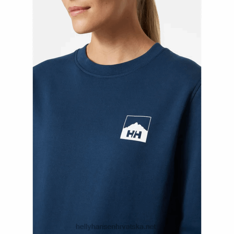 J0HV1885 ženska trenirka nord graphic žene Helly-Hansen ružičasti kvarc - Image 5