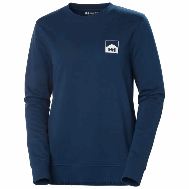 J0HV1885 ženska trenirka nord graphic žene Helly-Hansen ružičasti kvarc - Image 1