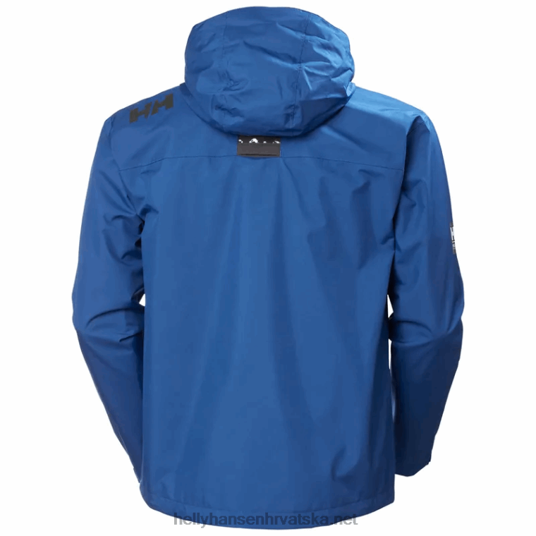J0HV18 muška srednjeslojna jakna s kapuljačom muškarci Helly-Hansen duboki fjord - Image 2