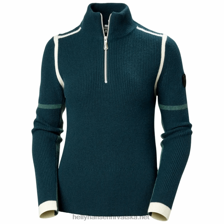 j0hv1916_zenski_rubni_pleteni_dzemper_zene_helly_hansen_azurit.png J0HV1916 ženski rubni pleteni džemper žene Helly-Hansen azurit - Image 1