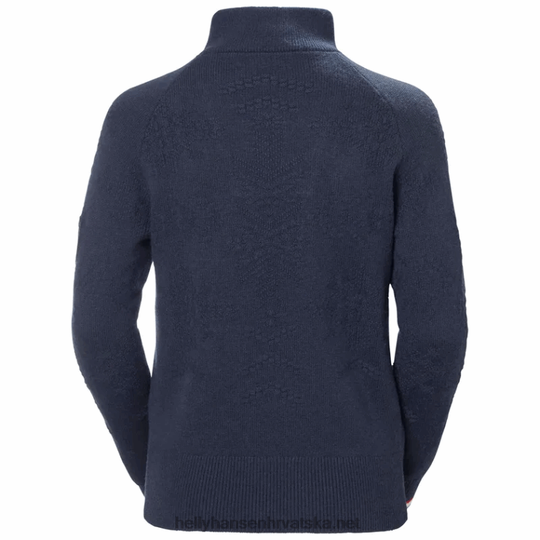 J0HV1920 ženski sv. moritz pleteni vuneni džemper žene Helly-Hansen mornarica nsf - Image 4