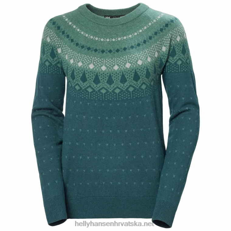 J0HV1921 ženski hytte džemper od merino vune žene Helly-Hansen mornarica - Image 1