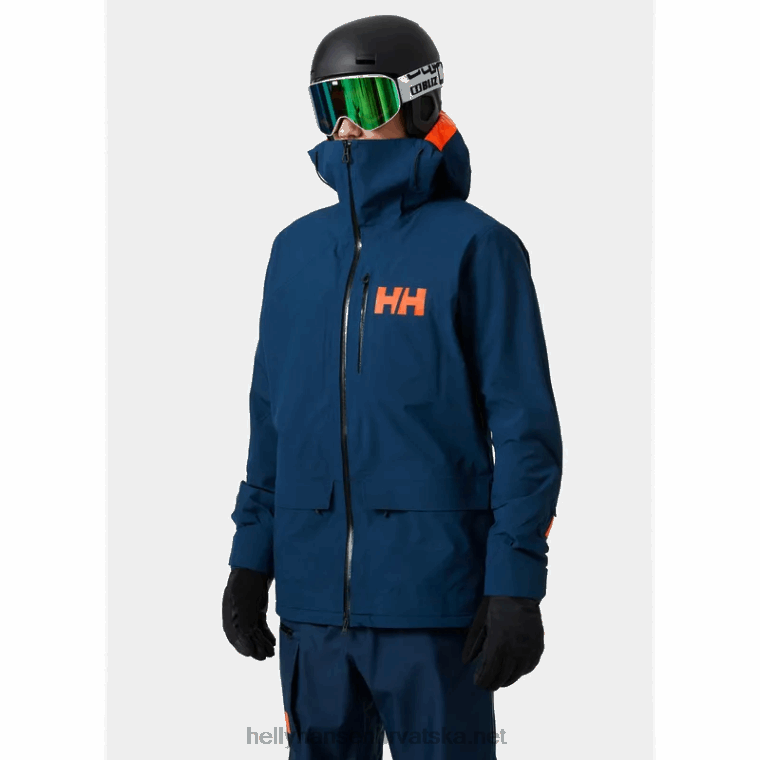 J0HV199 muška skijaška jakna ridge infinity shell muškarci Helly-Hansen ocean - Image 2