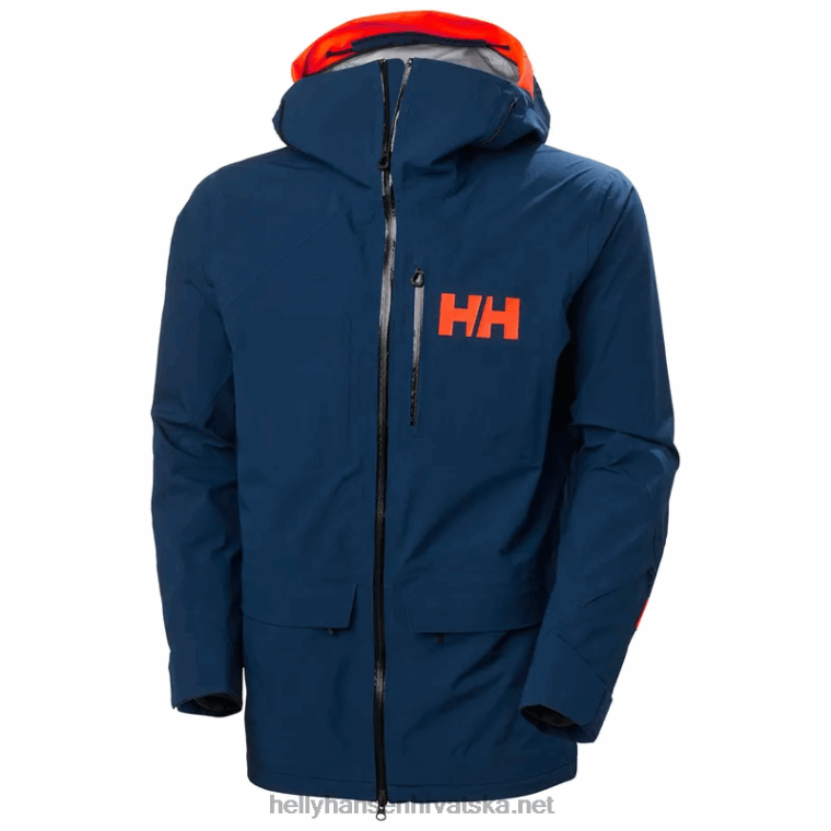 J0HV199 muška skijaška jakna ridge infinity shell muškarci Helly-Hansen ocean - Image 1