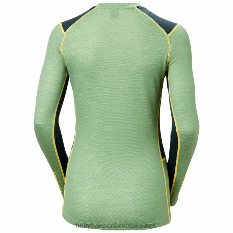 J0HV2050 ženski lifa merino srednji sloj za posadu žene Helly-Hansen prljavobijel - Image 4