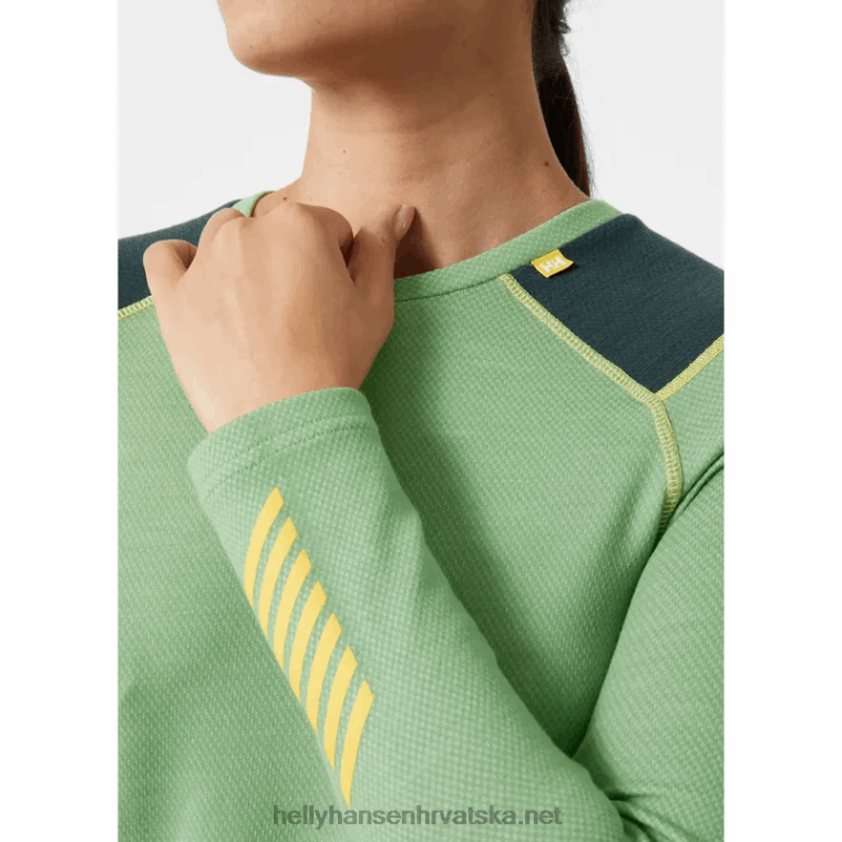 J0HV2050 ženski lifa merino srednji sloj za posadu žene Helly-Hansen prljavobijel - Image 5