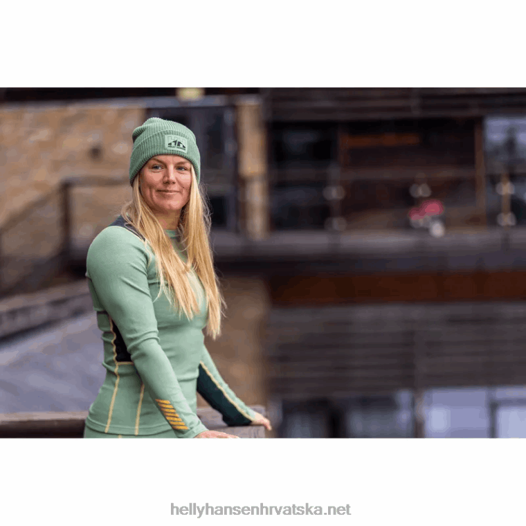 J0HV2050 ženski lifa merino srednji sloj za posadu žene Helly-Hansen prljavobijel - Image 6